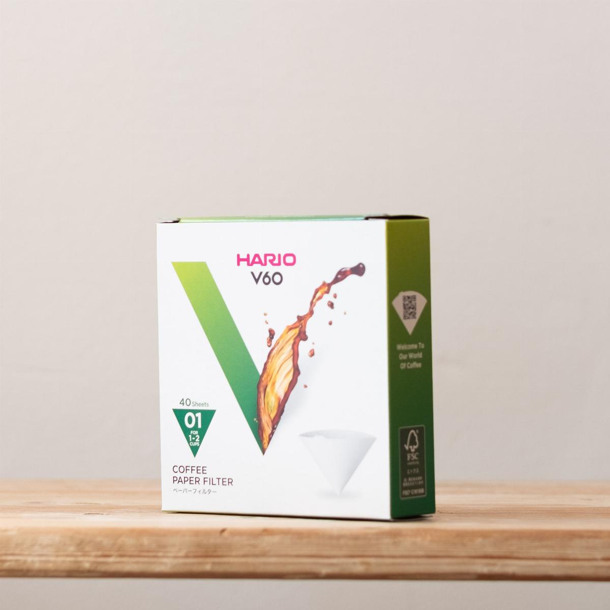 hario V60 — filters 01 (40 pcs)